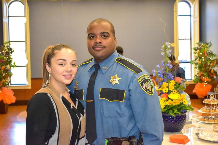 Law enforcement reception